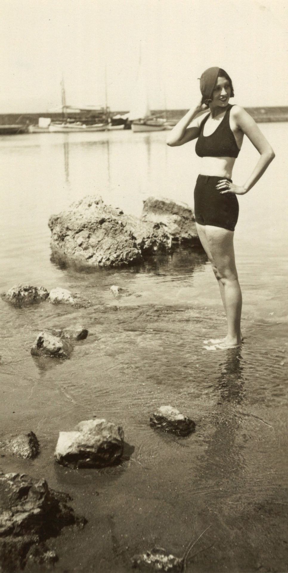 Jacques Henri-Lartigue :: Renée Perle, Cannes, ca. 1930