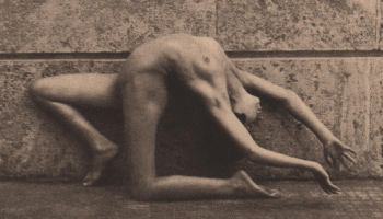 Paul Jsenfels :: Dancer, Stuttgart Dance School, printed 1927. Photoengraving. | src liveauctioneers
