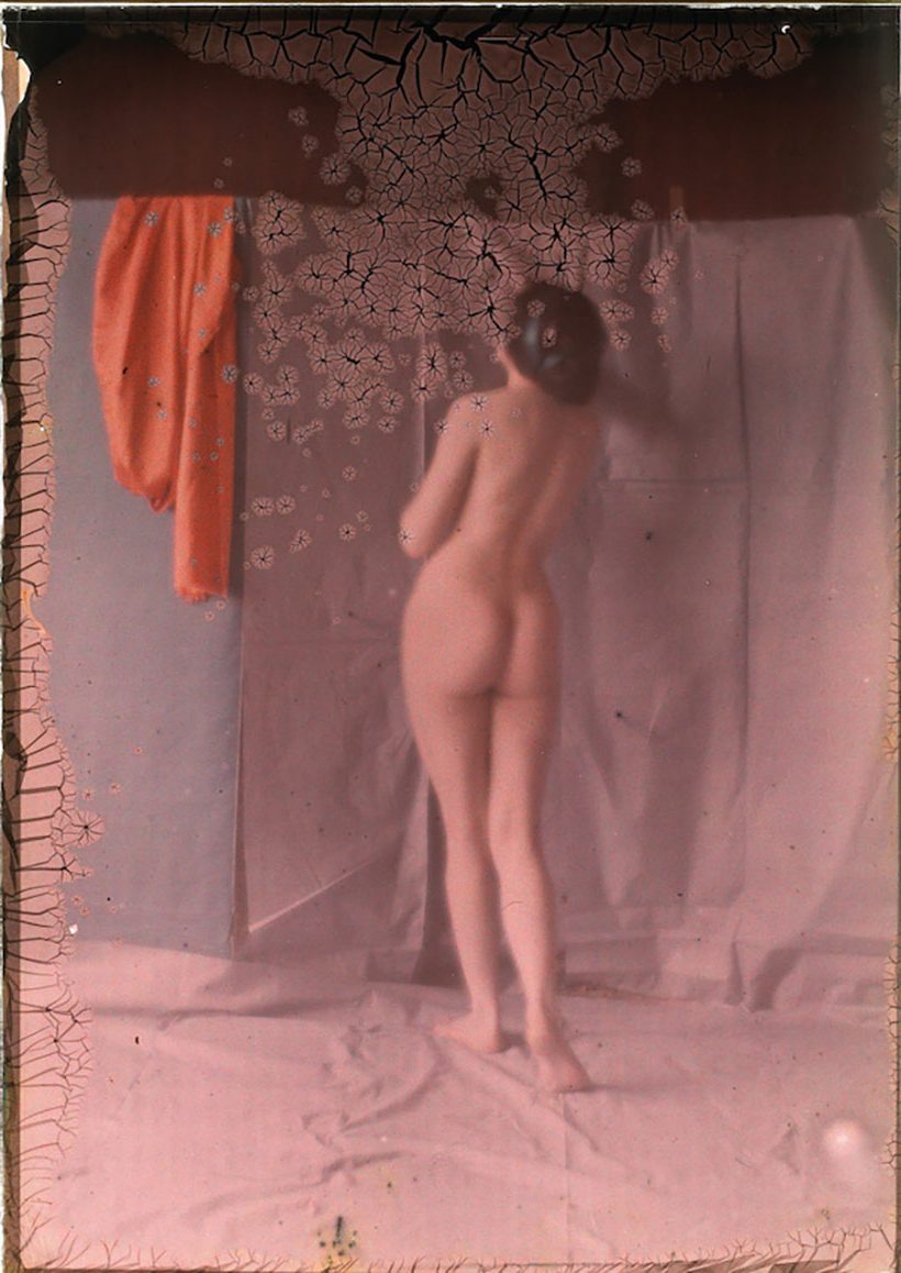 Paul Haviland (1880-1950) :: Femme nue de dos, 1898-1916 (date from museum website). Autochrome. Musée d'Orsay
Must be after 1907