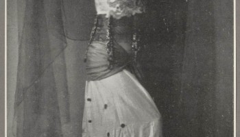 Anny Heimann, Berlin, Tänzerin, 1900s, orientalism, veiled