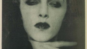 Mystisches Bildnis (Selbstaufnalnne der Photographin Frau Ballé). Scherl's Magazin Band 5, Heft 8, August 1929