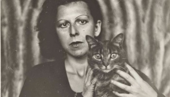 selfportrait with cat, lucy schwob, marcel moore